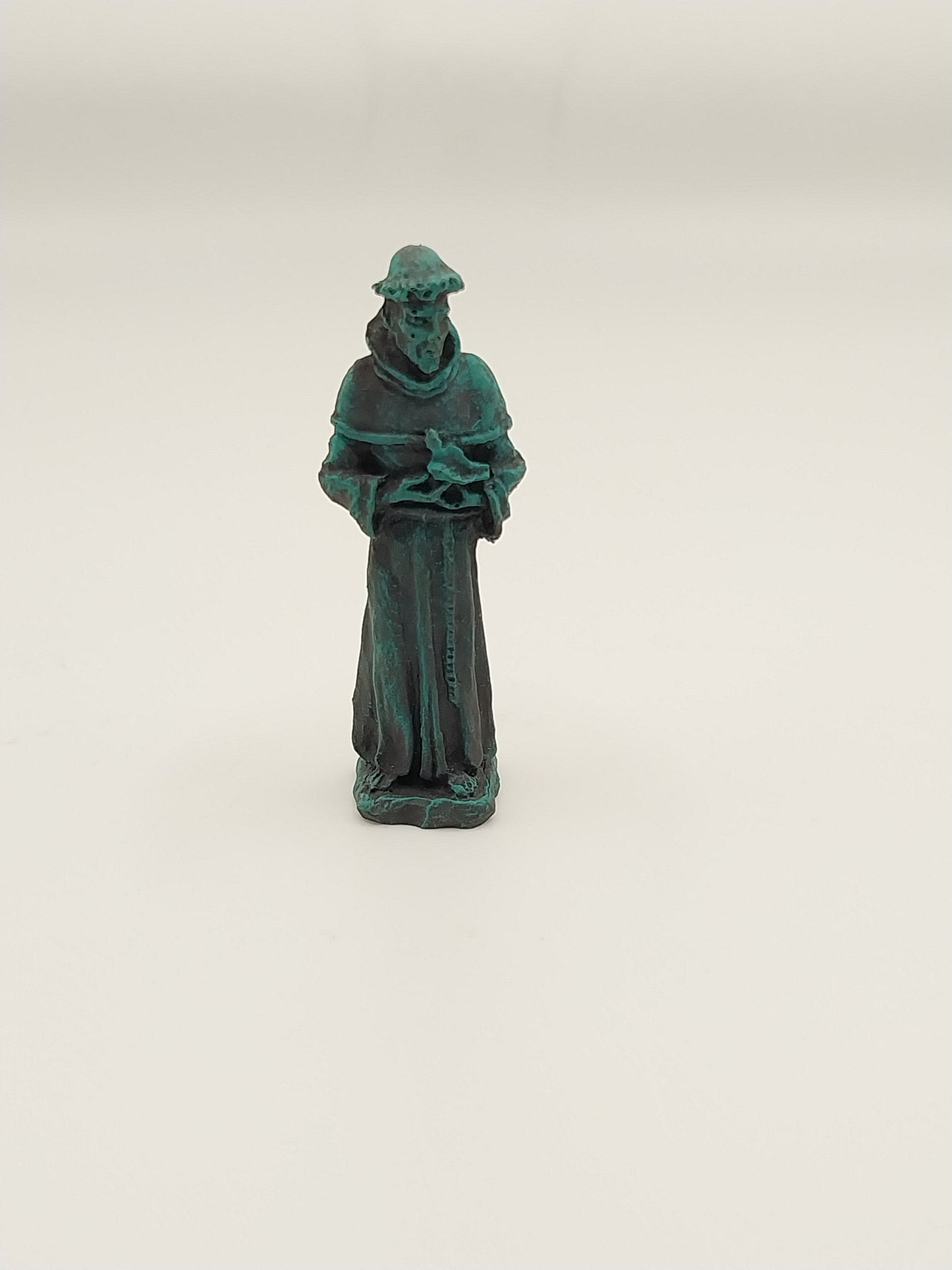 CEA106, St. Francis Statue, Verdigris