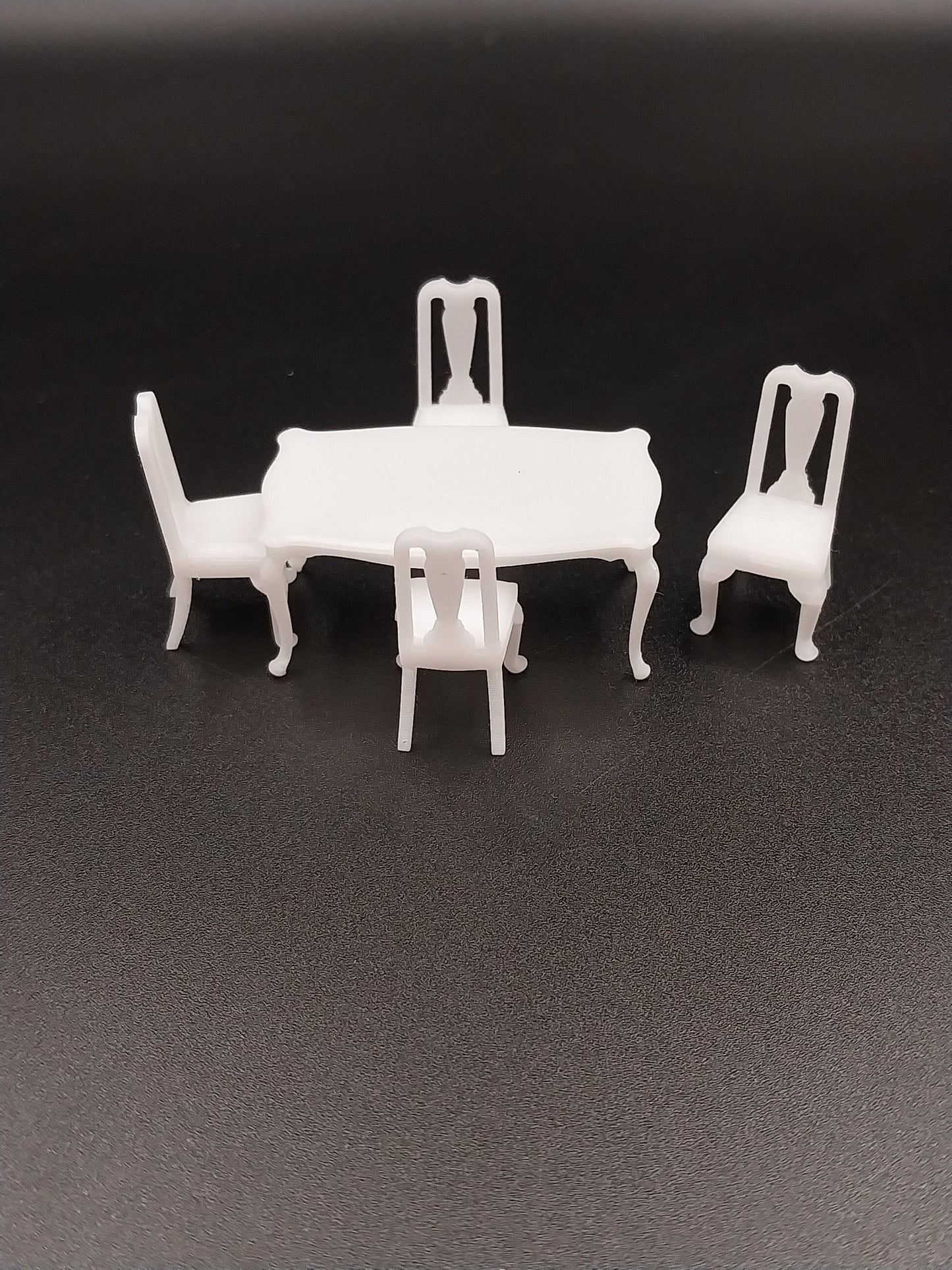 1/4" Scale Q.A. Table with 4 Chairs