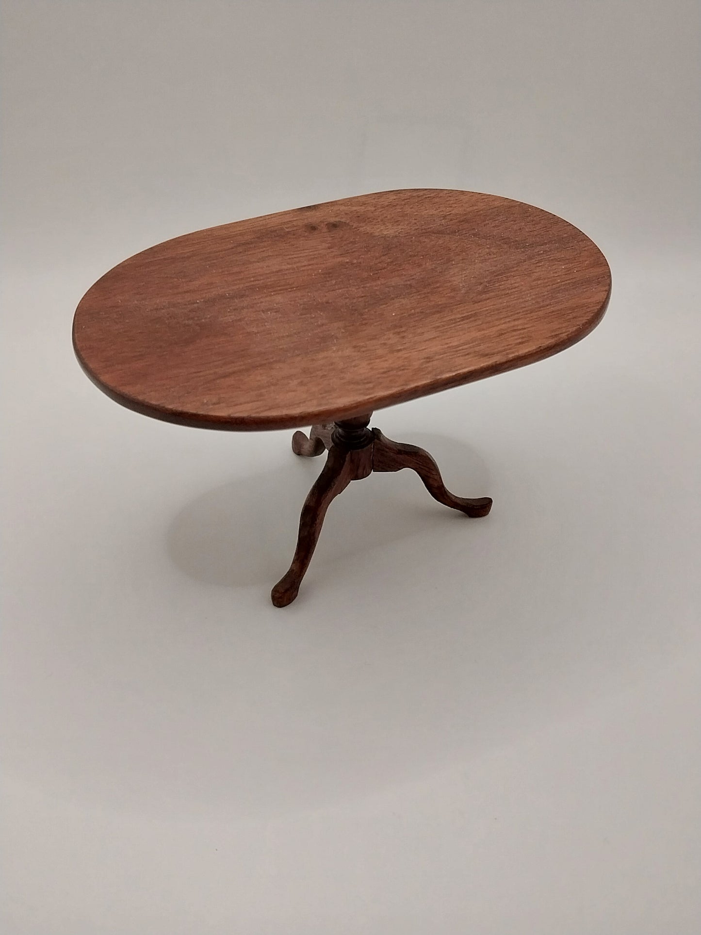 Oval Dining Room Table, New Walnut