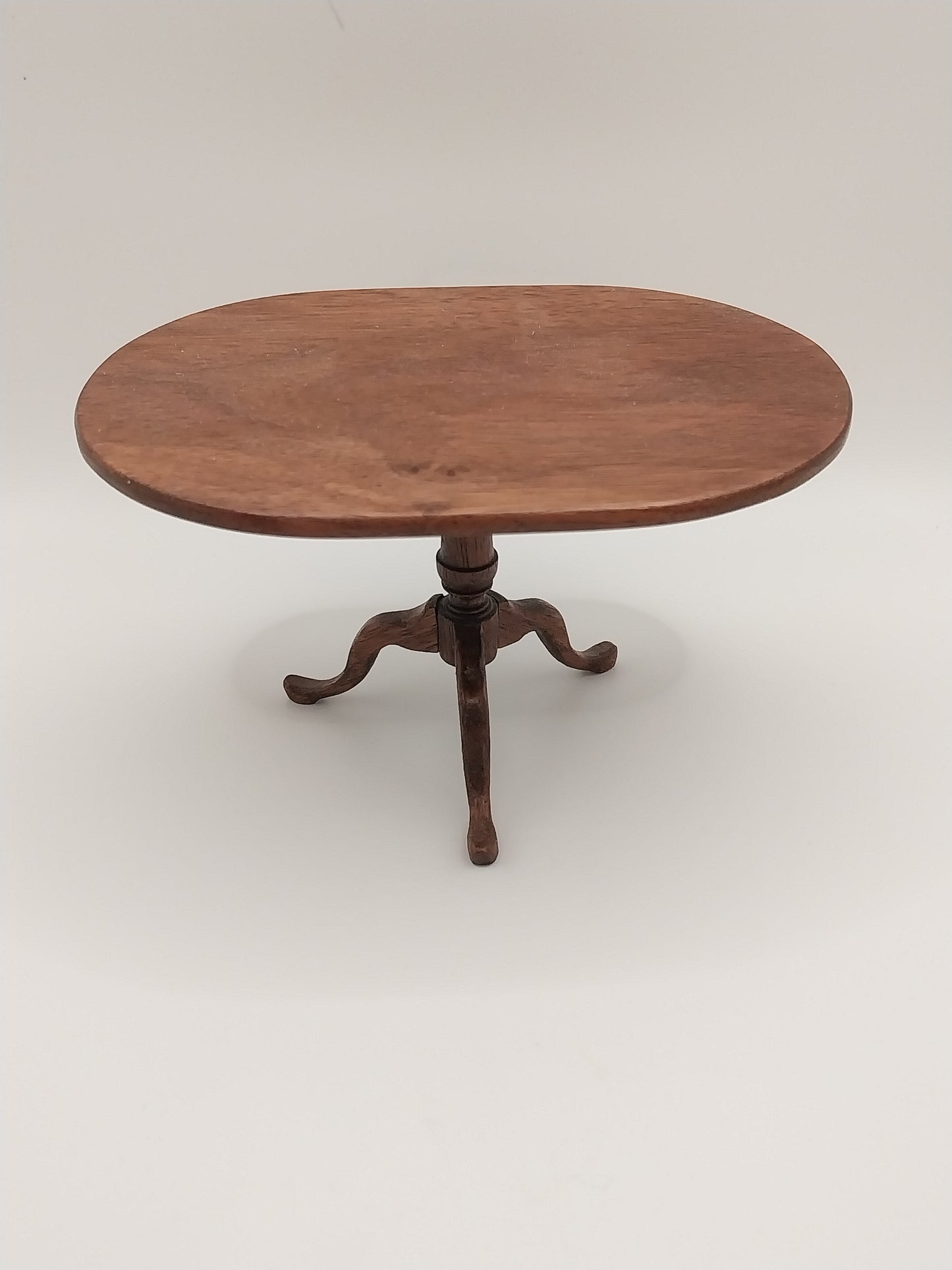 Oval Dining Room Table, New Walnut