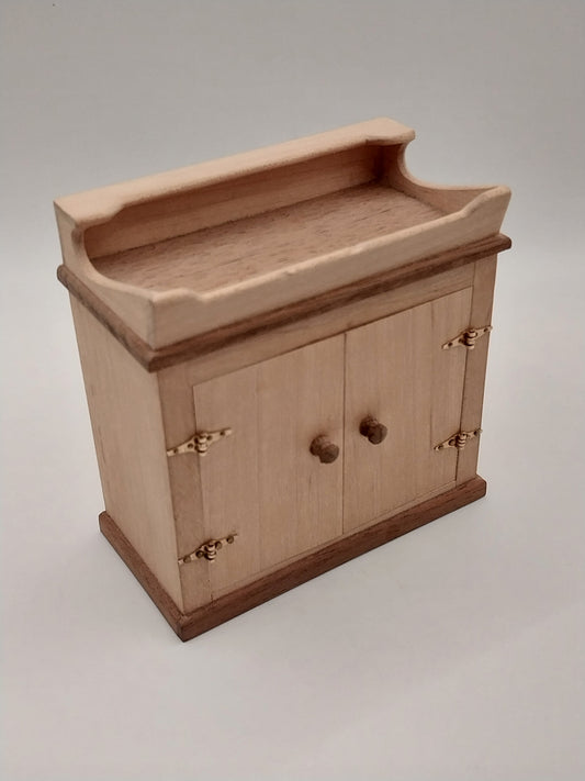 Dry Sink, Unfinished, Signed