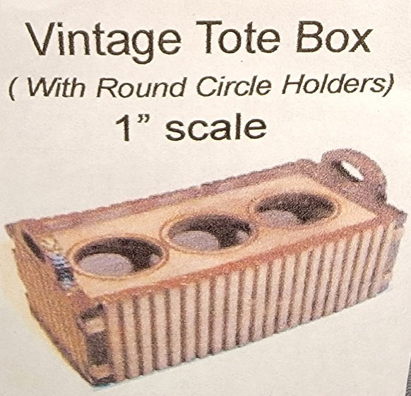 Vintage Tote Box Kit, Plain