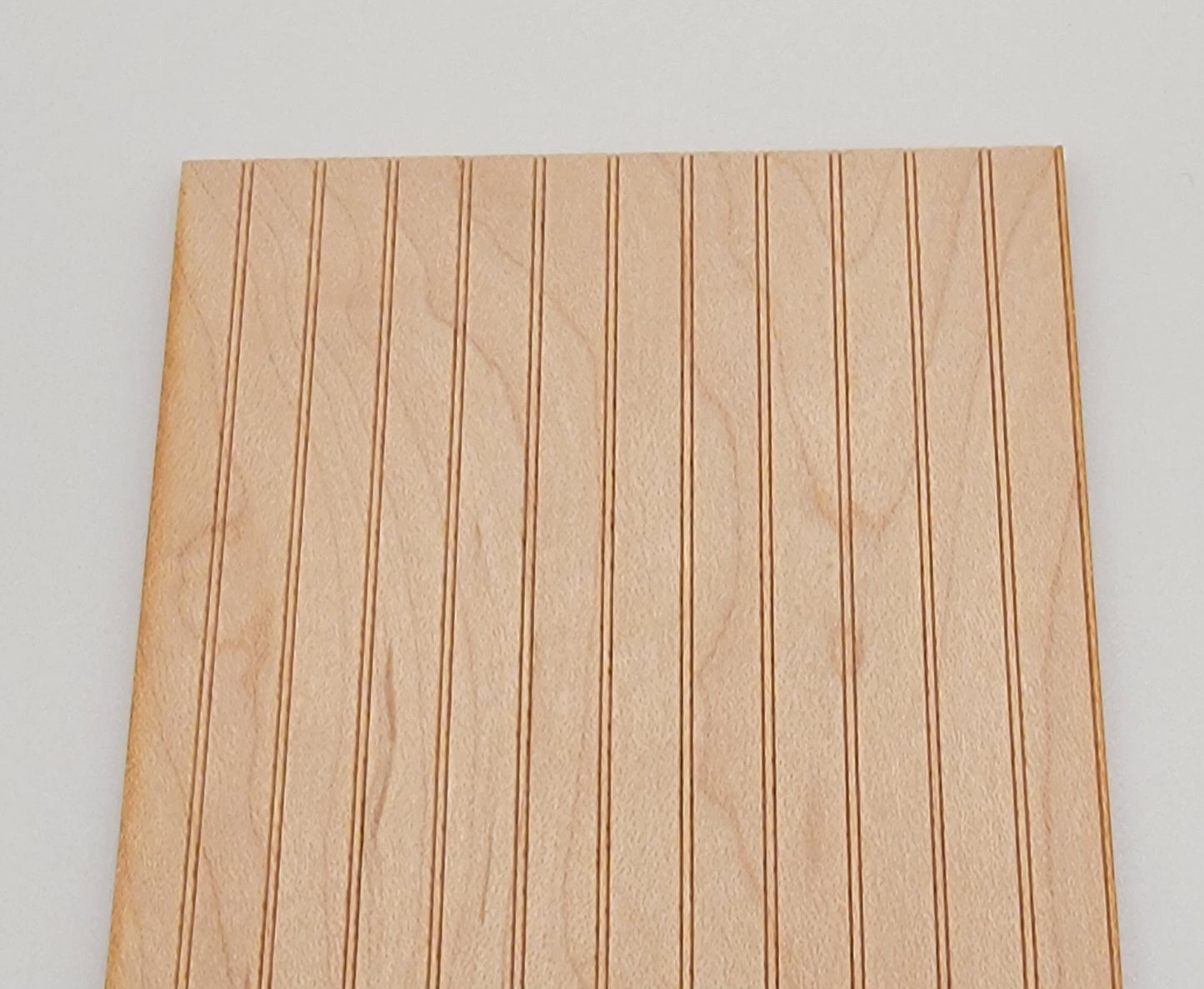 Beadboard, 3/16", 3"X12", Maple