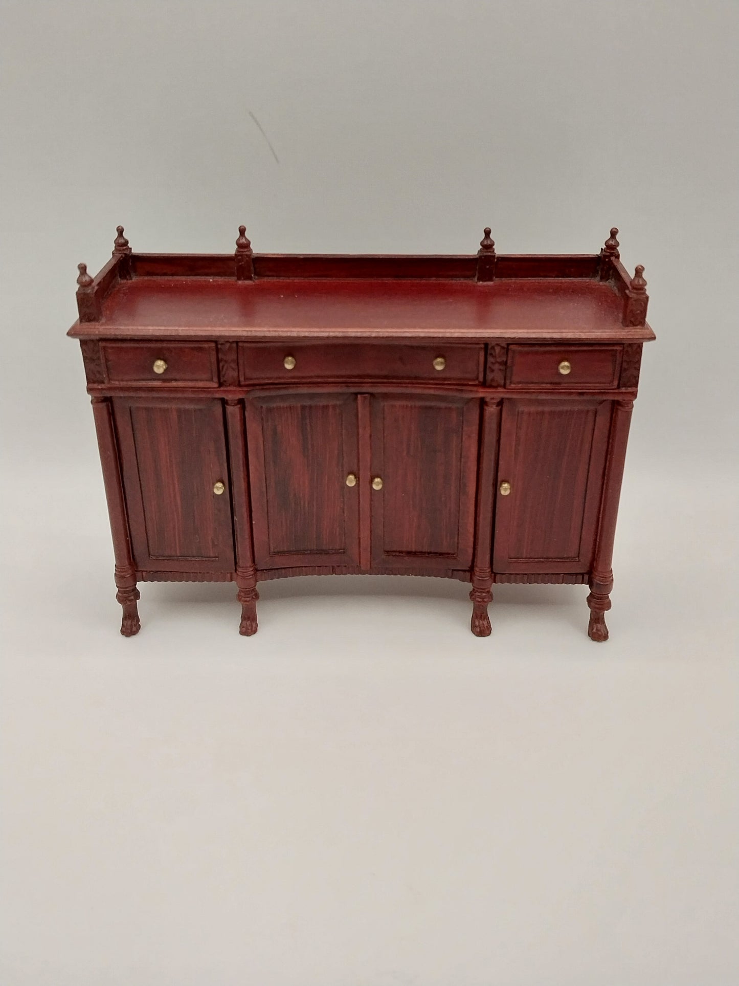 CLS099, Curved Sideboard, Mahogany