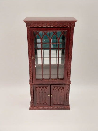 CLS007, Twain Cabinet or Bookcase, Mahogany