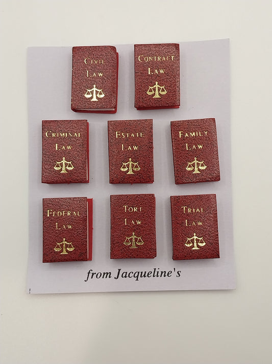 Book Set, Law, 8pc