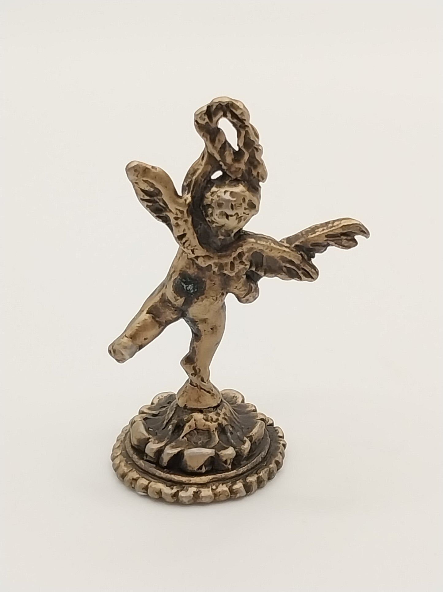 CEA180, Cherub Statue, Brass