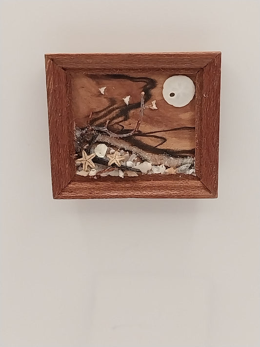 Framed Beach Artwork