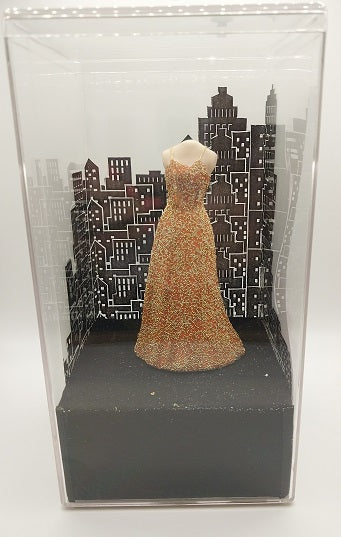 Beaded Porcelain Mannequin Showcase