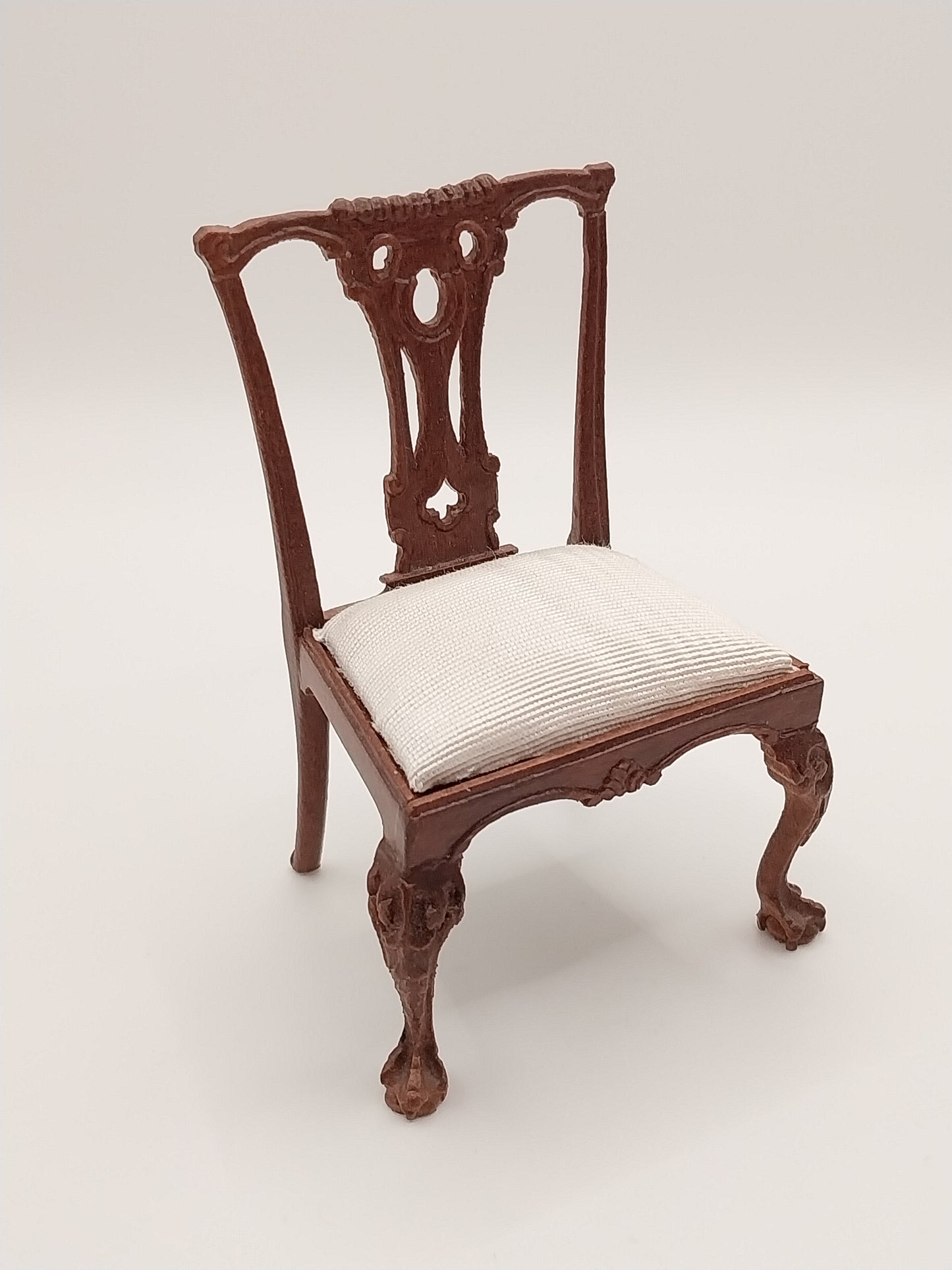 Chippendale Side Chair, New Walnut