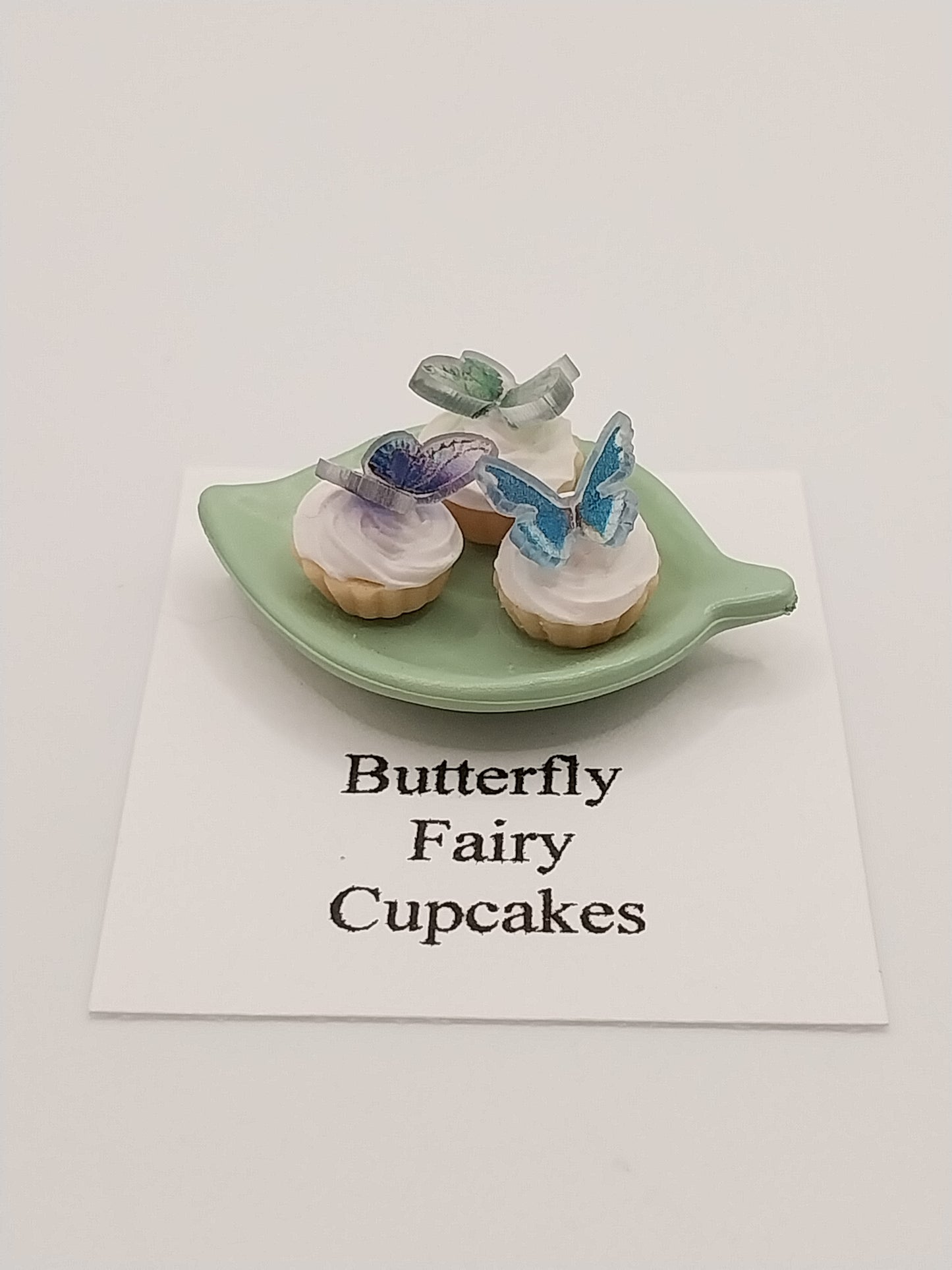 Butterfly Fairy Cupcakes, White