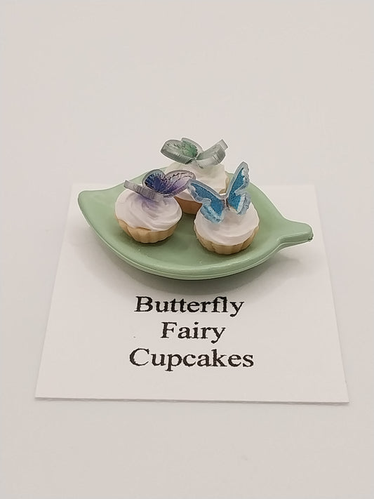 Butterfly Fairy Cupcakes, White