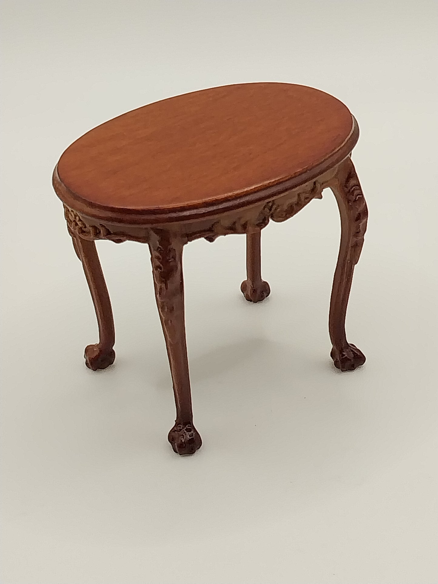 CBB046, Oval End Table, New Walnut