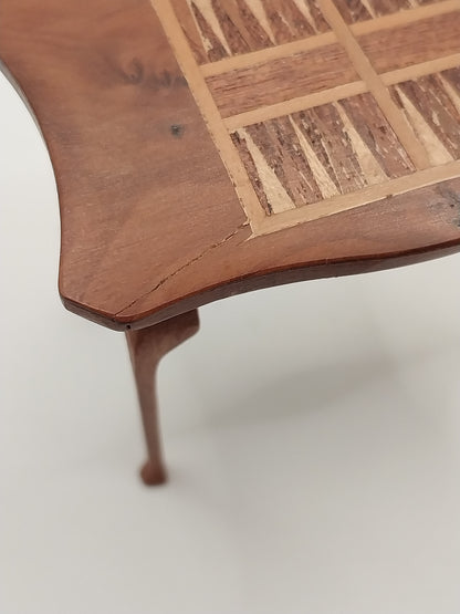 Mini Back Gammon Inlaid Table