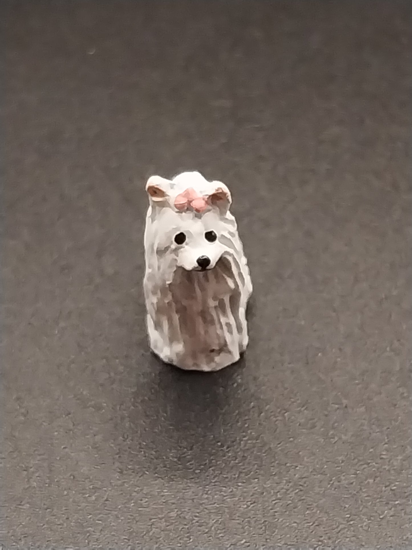 1/2" Scale Yorkie, White