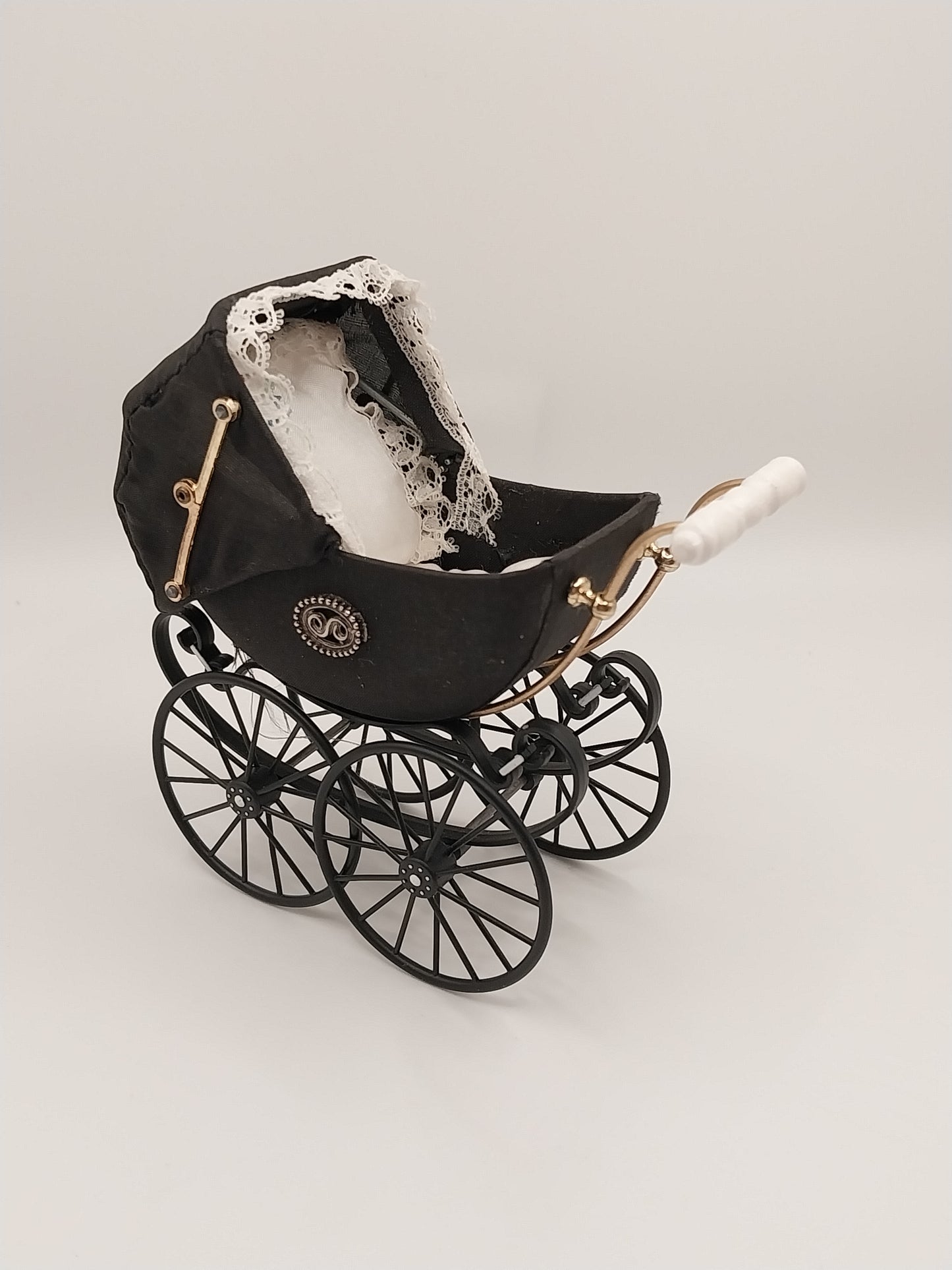 CSK107, Baby Pram, Black