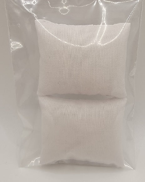 White Bed Pillows, 2pc