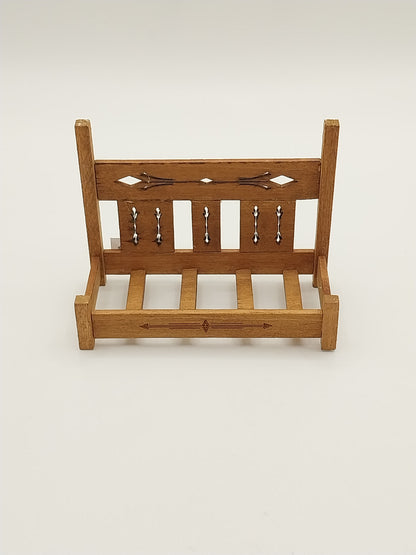 1/2" Scale Southwest Bench, WN