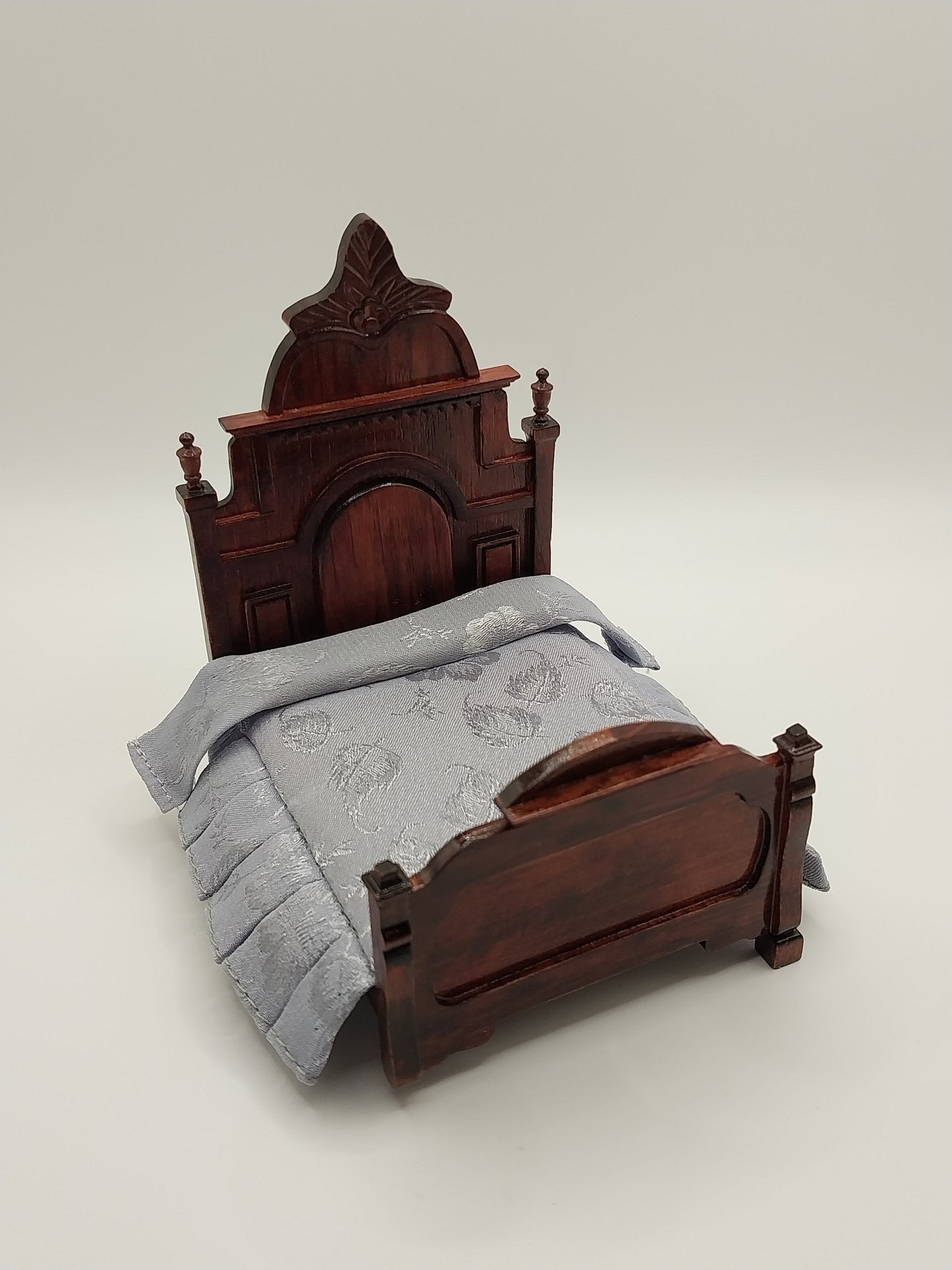 1/2" Scale Victorian Bedroom Set, 3pc, MH, Blue