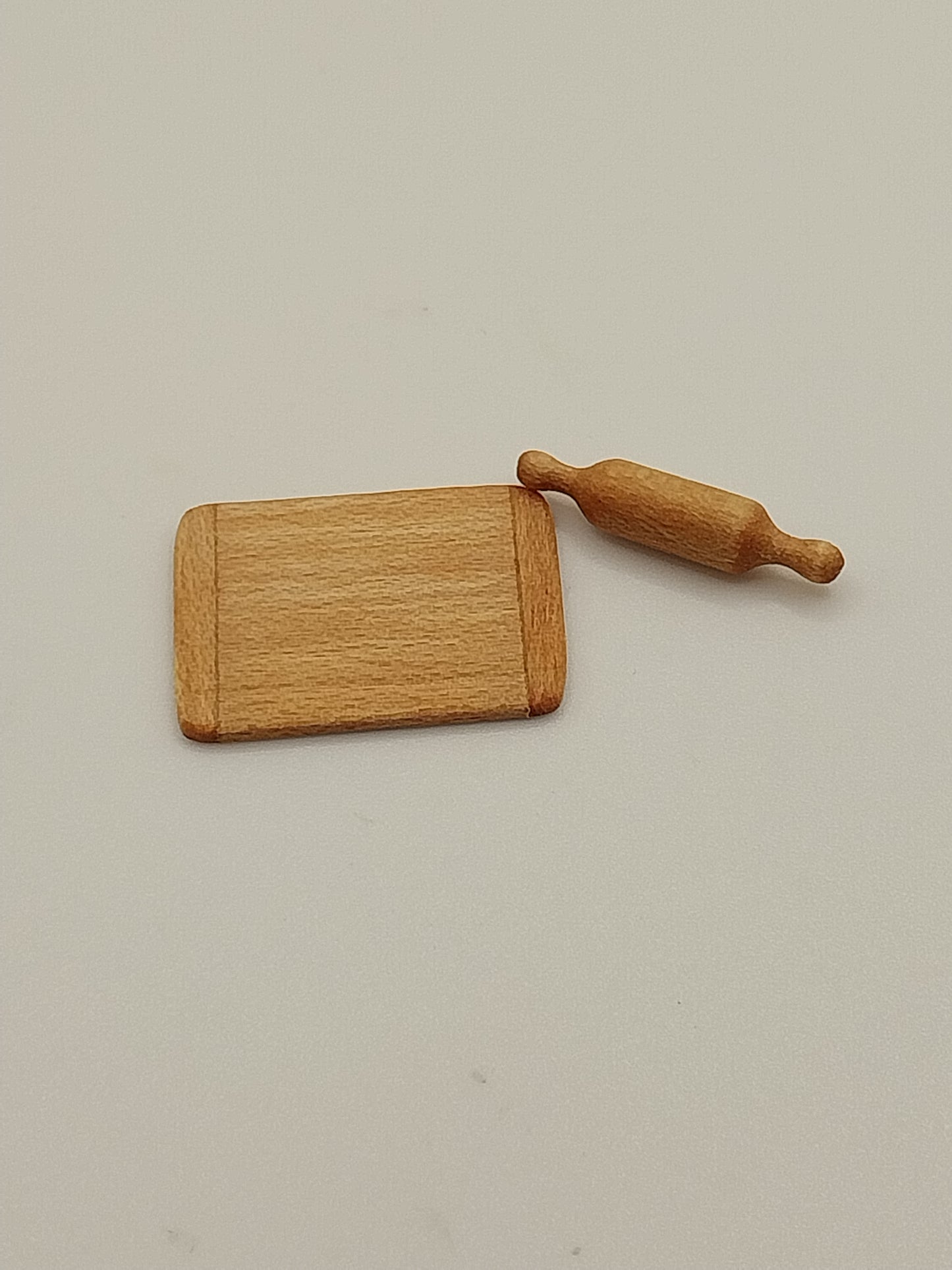 1/2" Scale Cutting Board & Rolling Pin