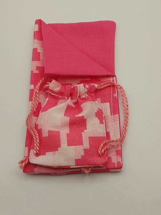 Sleeping Bag, Camouflage, Pink