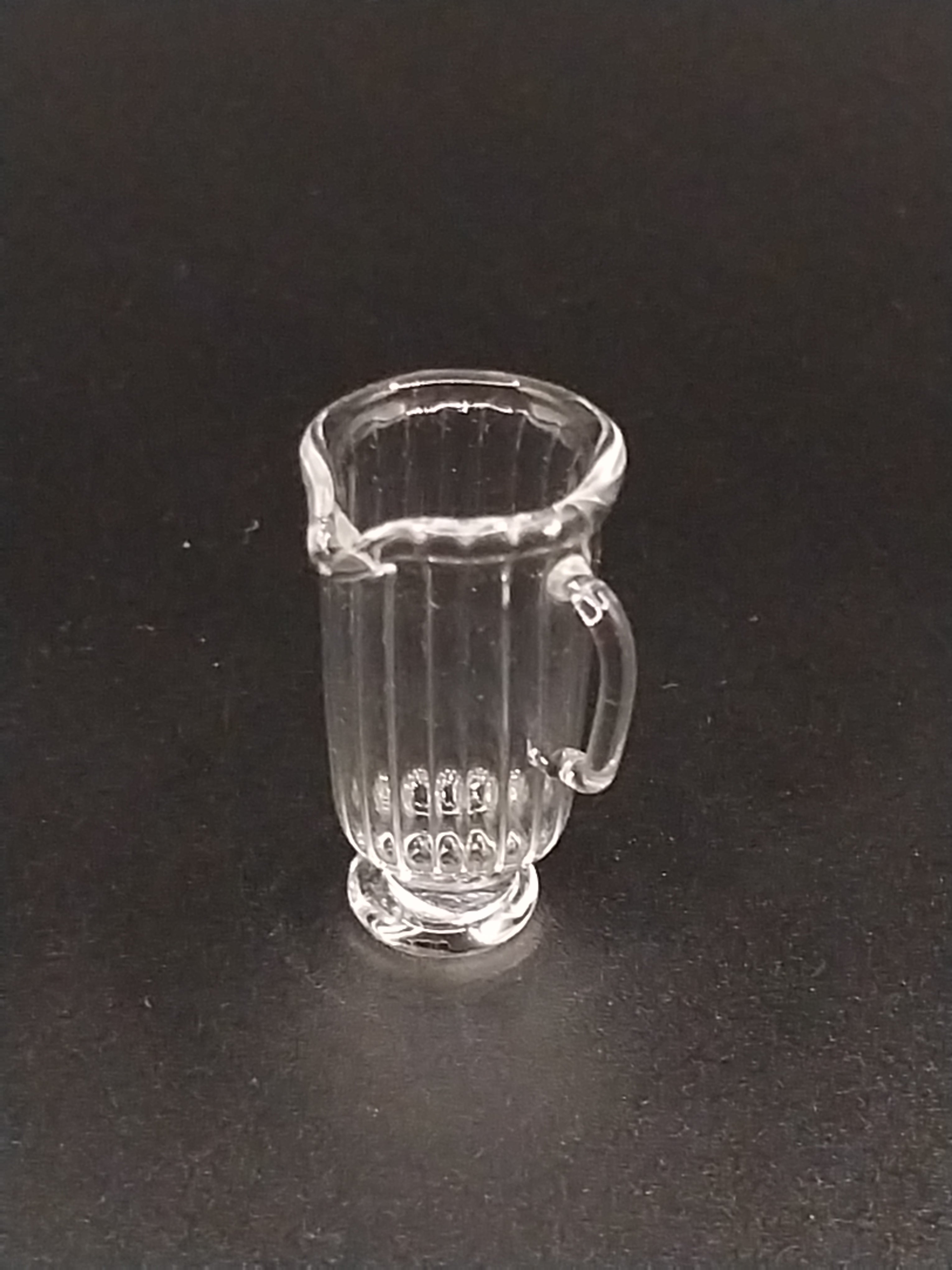 Ribbed Glass Pitcher – Miniature Designs, Inc.