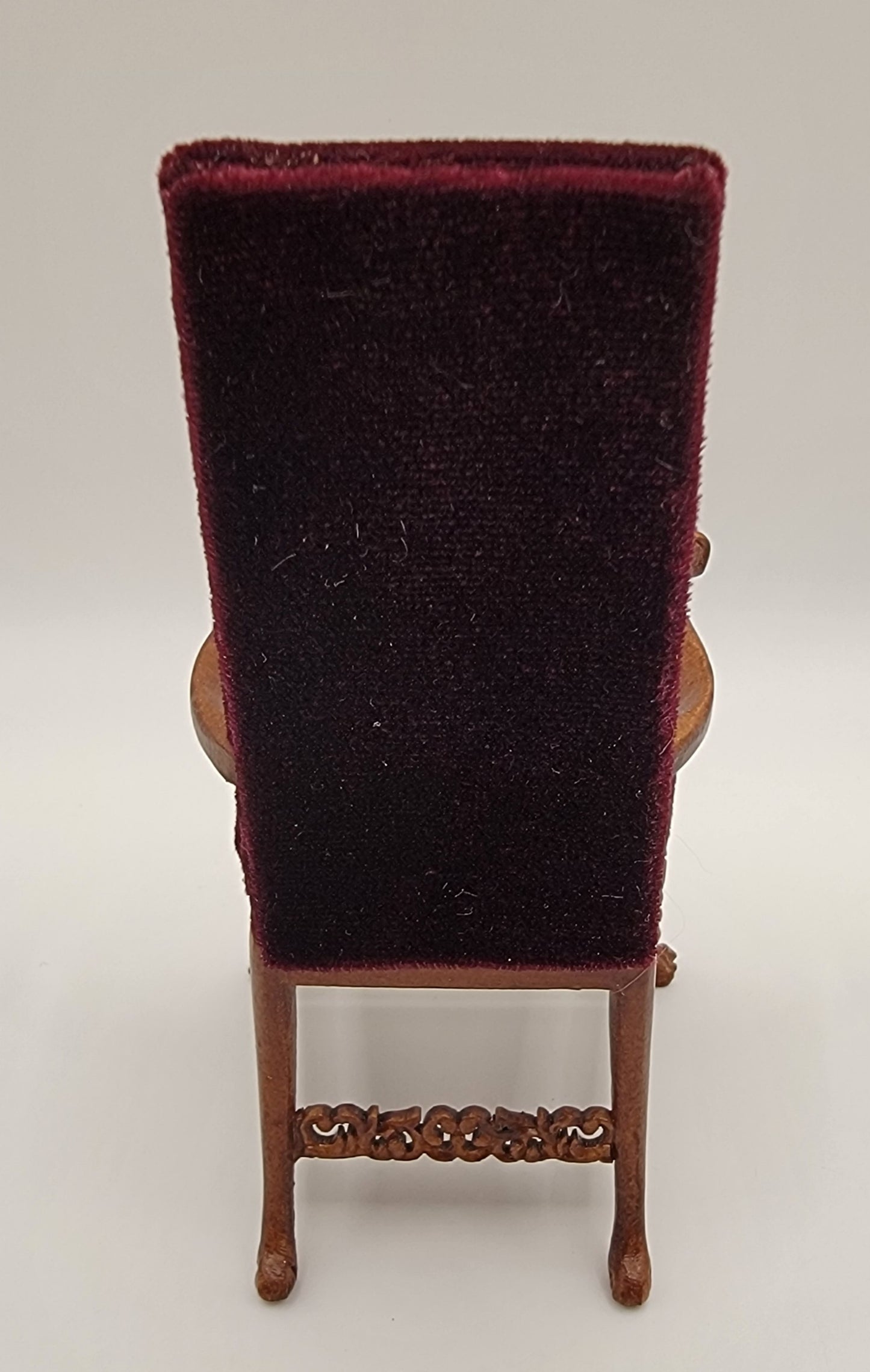 Wexburg Arm Chair Red Velvet