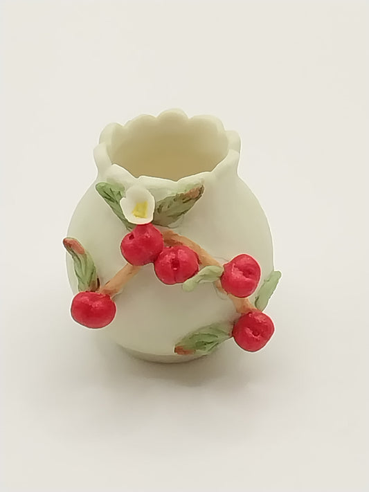 Vase with Cherries