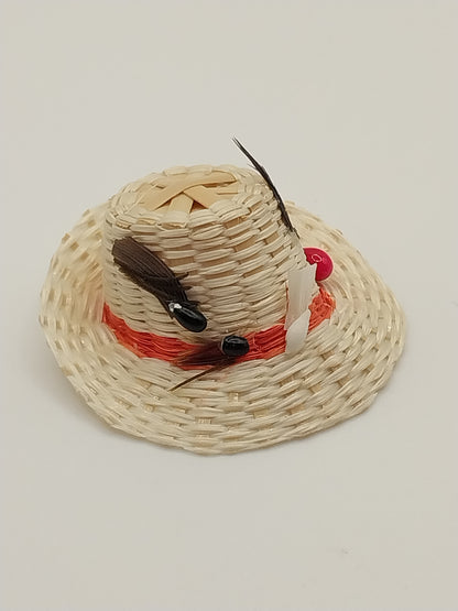 Fishing Hat with Lures & Weights