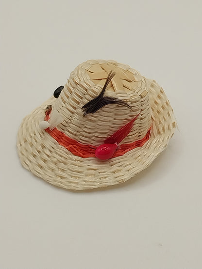 Fishing Hat with Lures & Weights