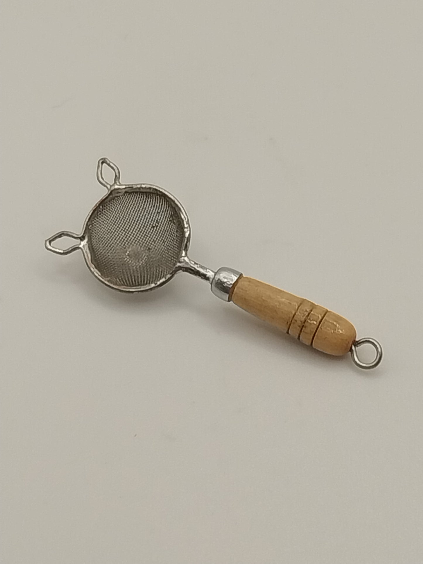 Vintage Hand Strainer with Rabbit Ears