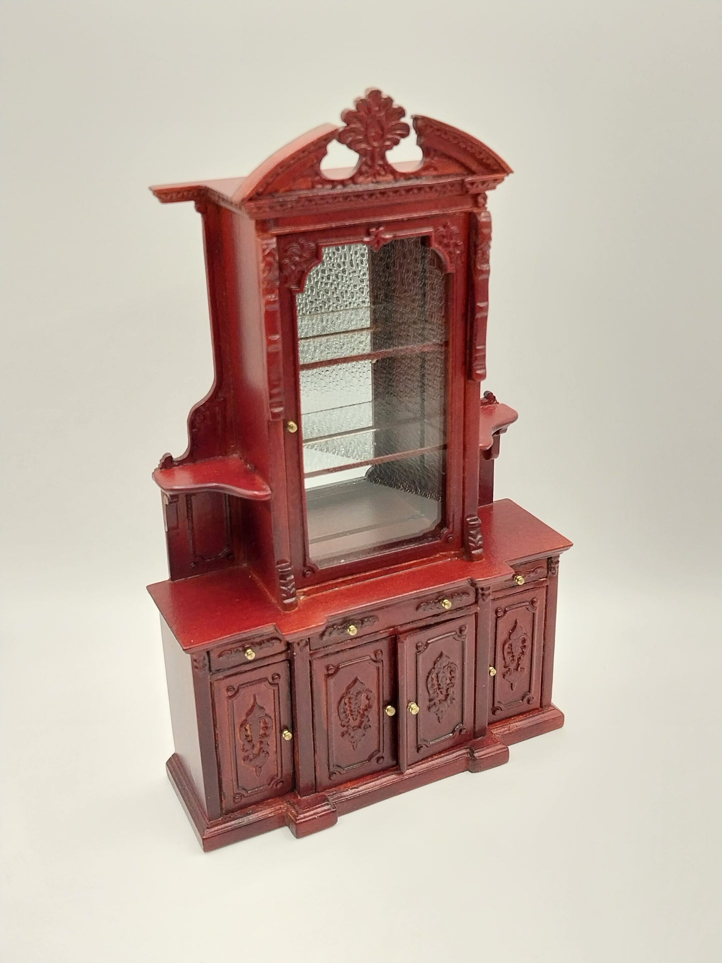 Carrington Curio or Display Cabinet, Mahogany