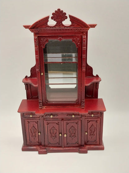 Carrington Curio or Display Cabinet, Mahogany