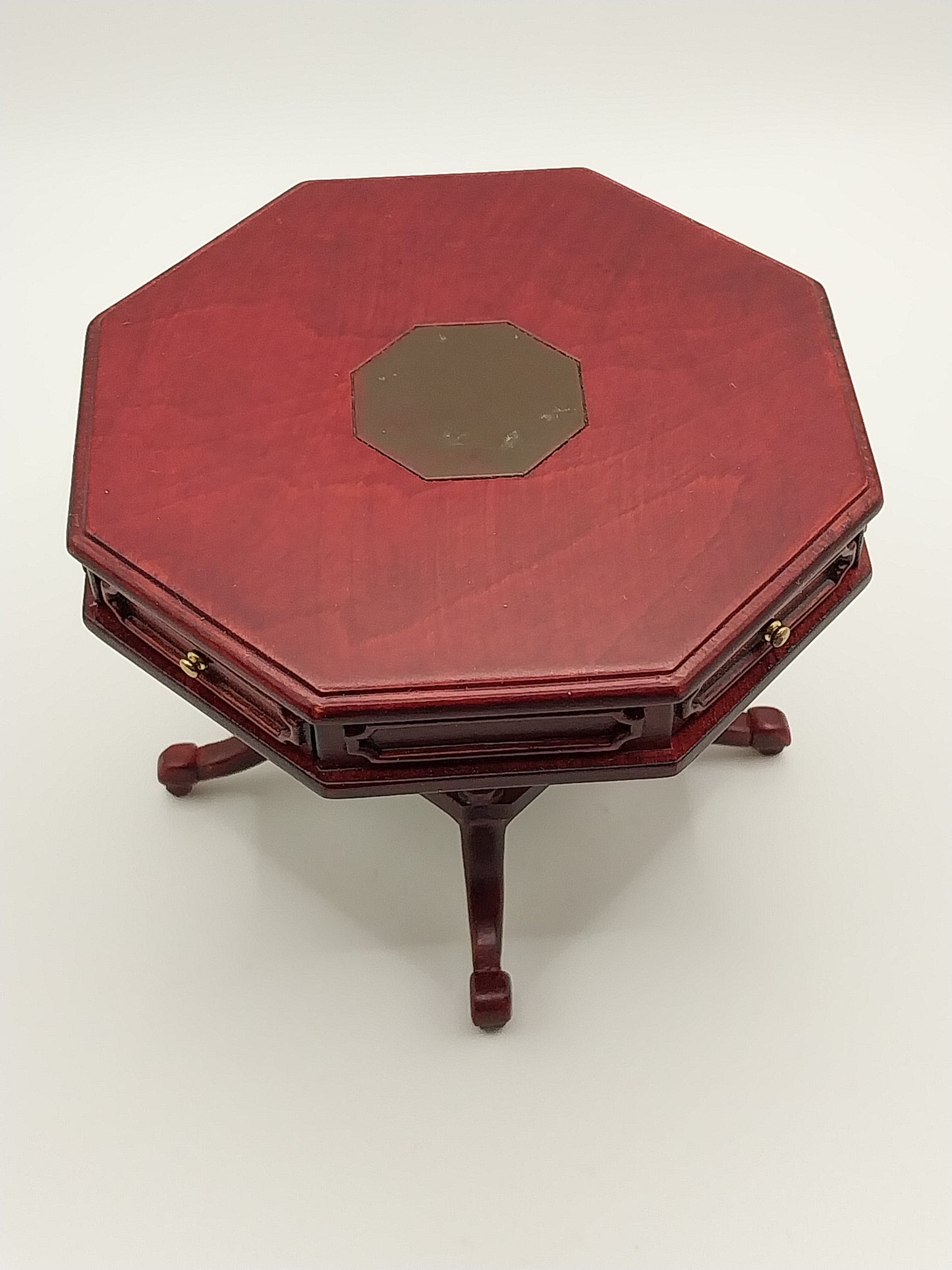 William IV Octagon Center Table, Mahogany