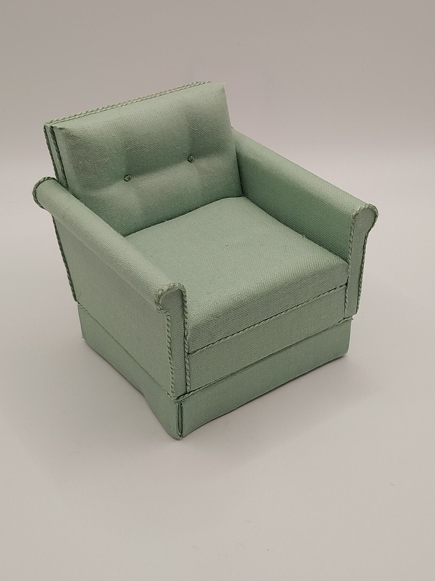 Straight Back Chair, Seafoam