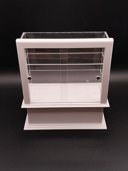 CPW030, Modern Display Case, White