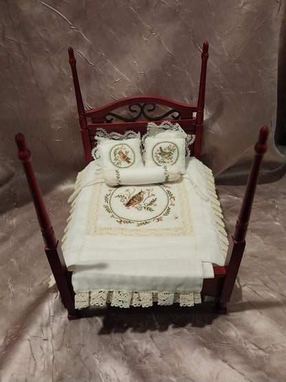 CPW034, Bedroom Set with Handmade Bedspread, MH, 3pcs