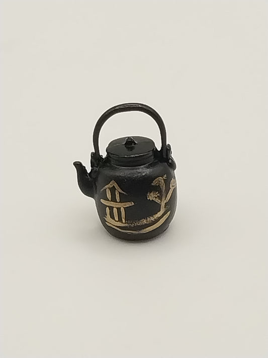 Oriental Tea Pot, Black