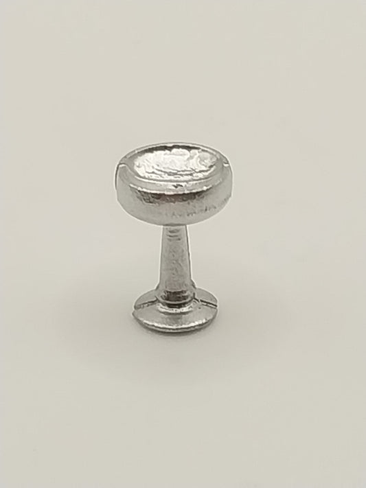 Champagne Flute, Silver, DISC