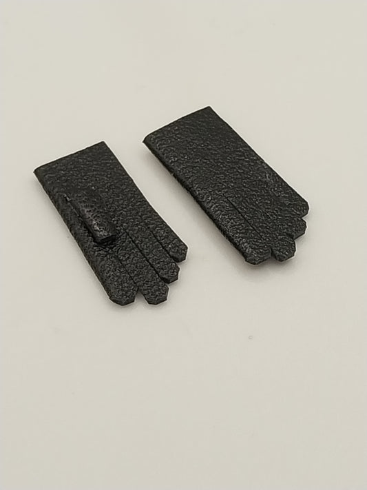 Leather Gloves, Black