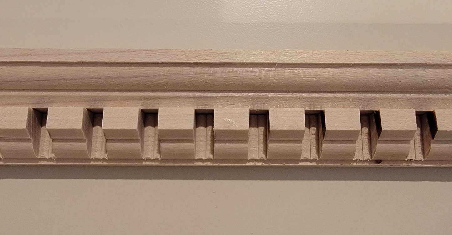 Large Crown Classical Dentil Molding