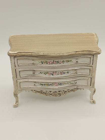 French Shabby Chic Console, Handpainted