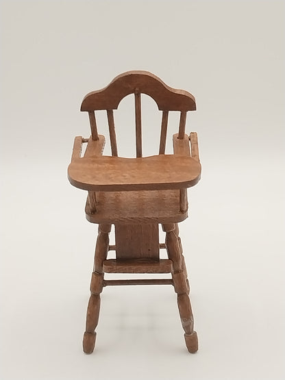 Highchair, Walnut, Handmade