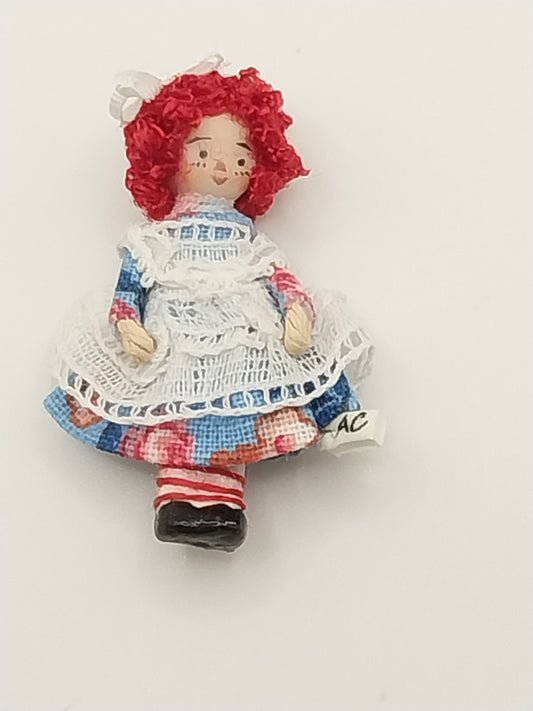 CBB667, Wee Raggedy Ann Doll