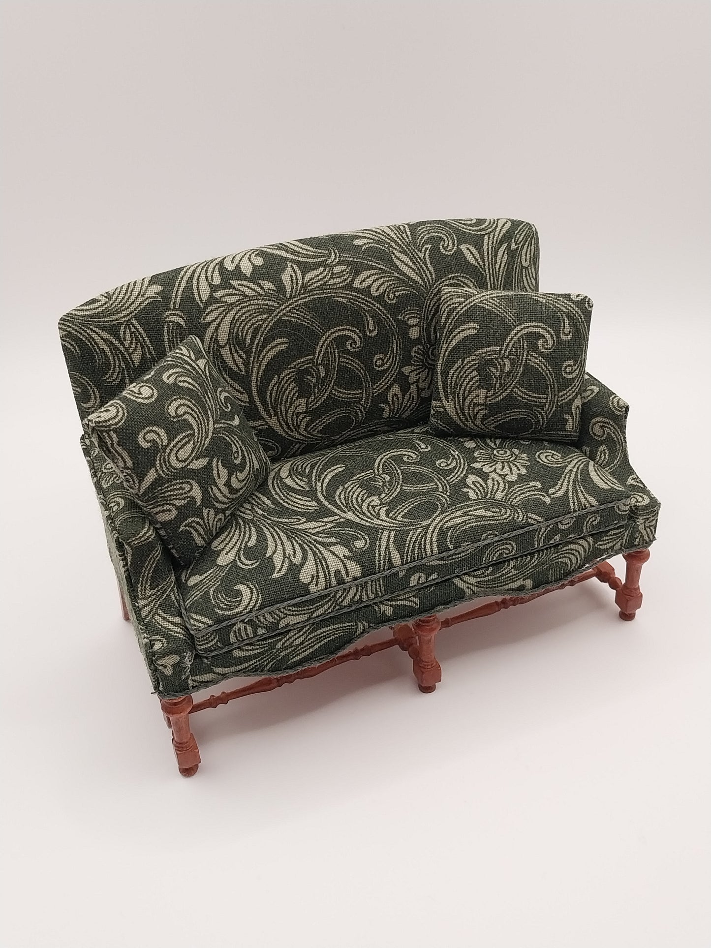 Jacobean Settee & Arm Chair, Walnut