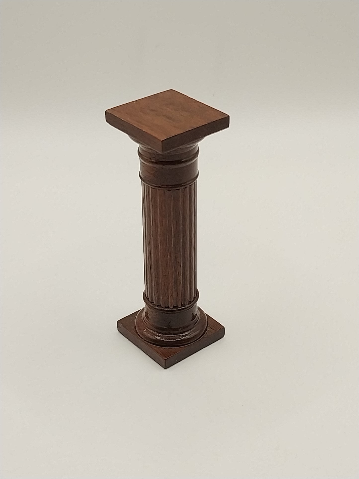 Pedestal or Plant Stand, Walnut