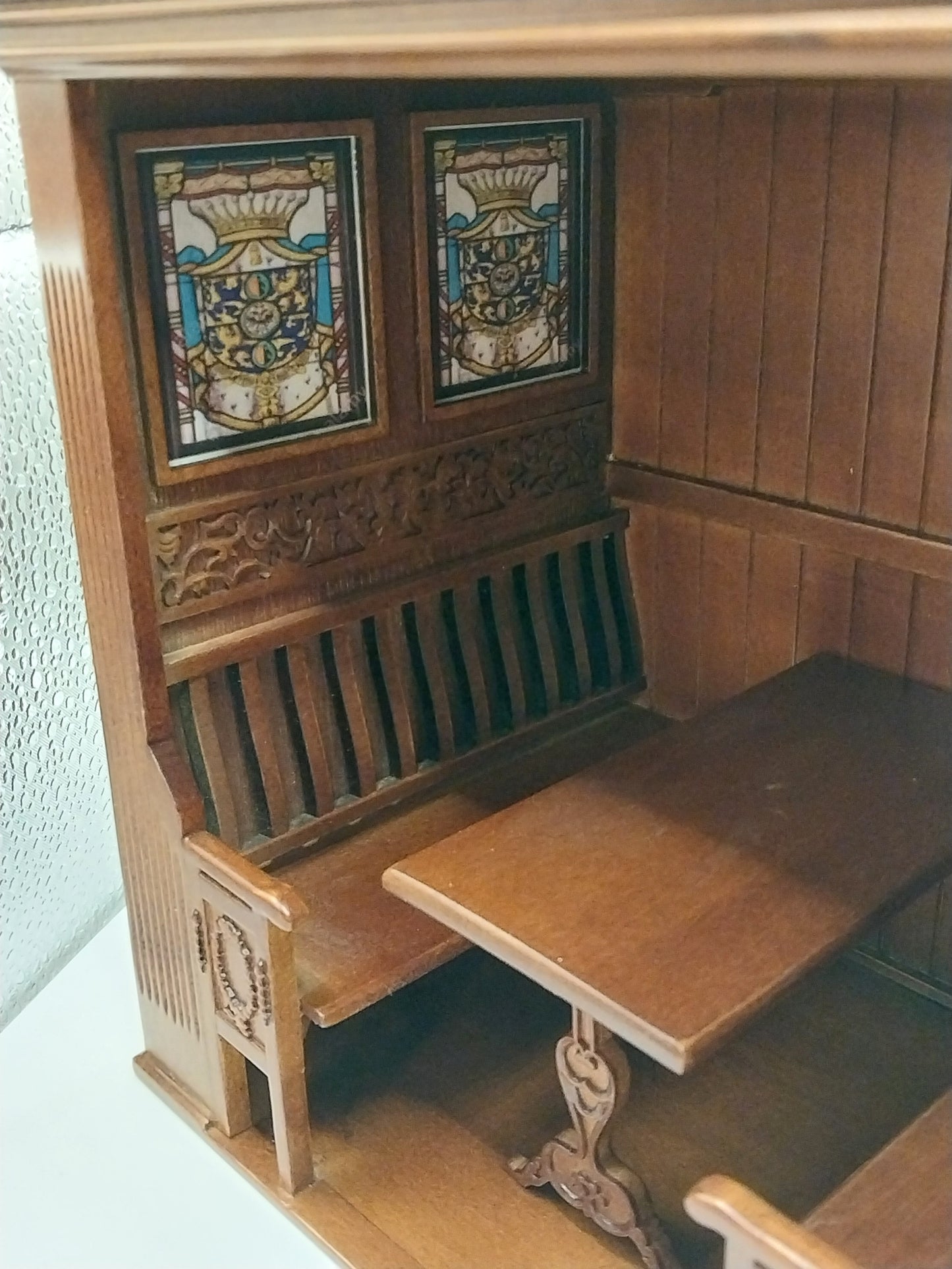 Tudor Style Pub Room, Walnut