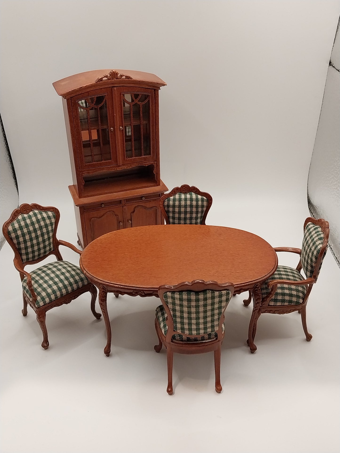 Printemps Provence Dining Room Set, New Walnut, 6pc