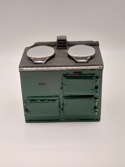 Small AGA Stove, Green