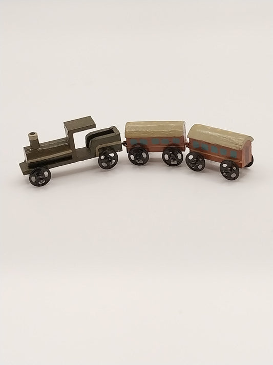 Train, Olive Green, 3pc